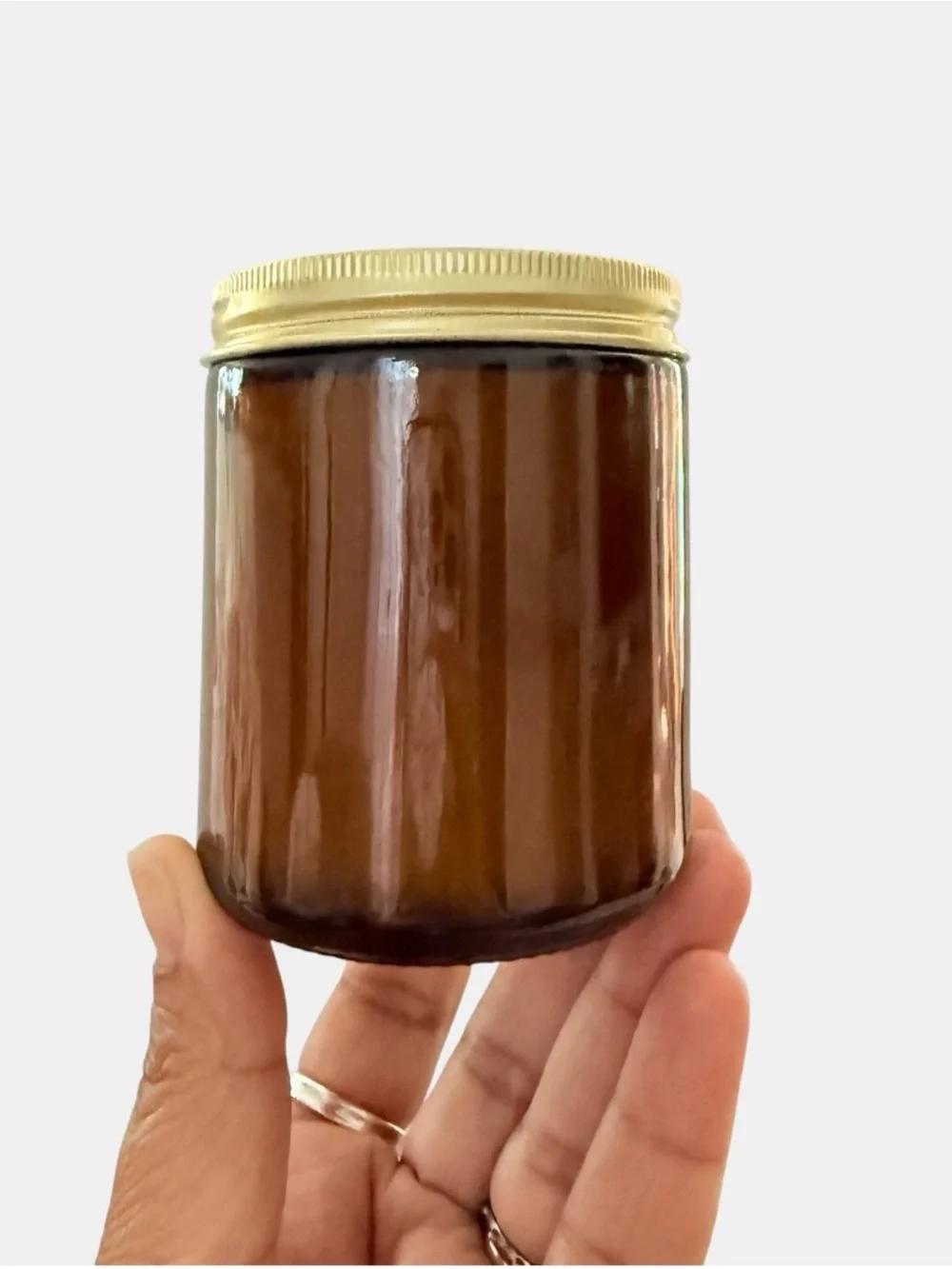 Leoben Company Oakmoss Woods Soy Candle California Candle Co  - Amber Glass